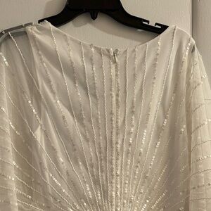 Stunning partial sequined dress.